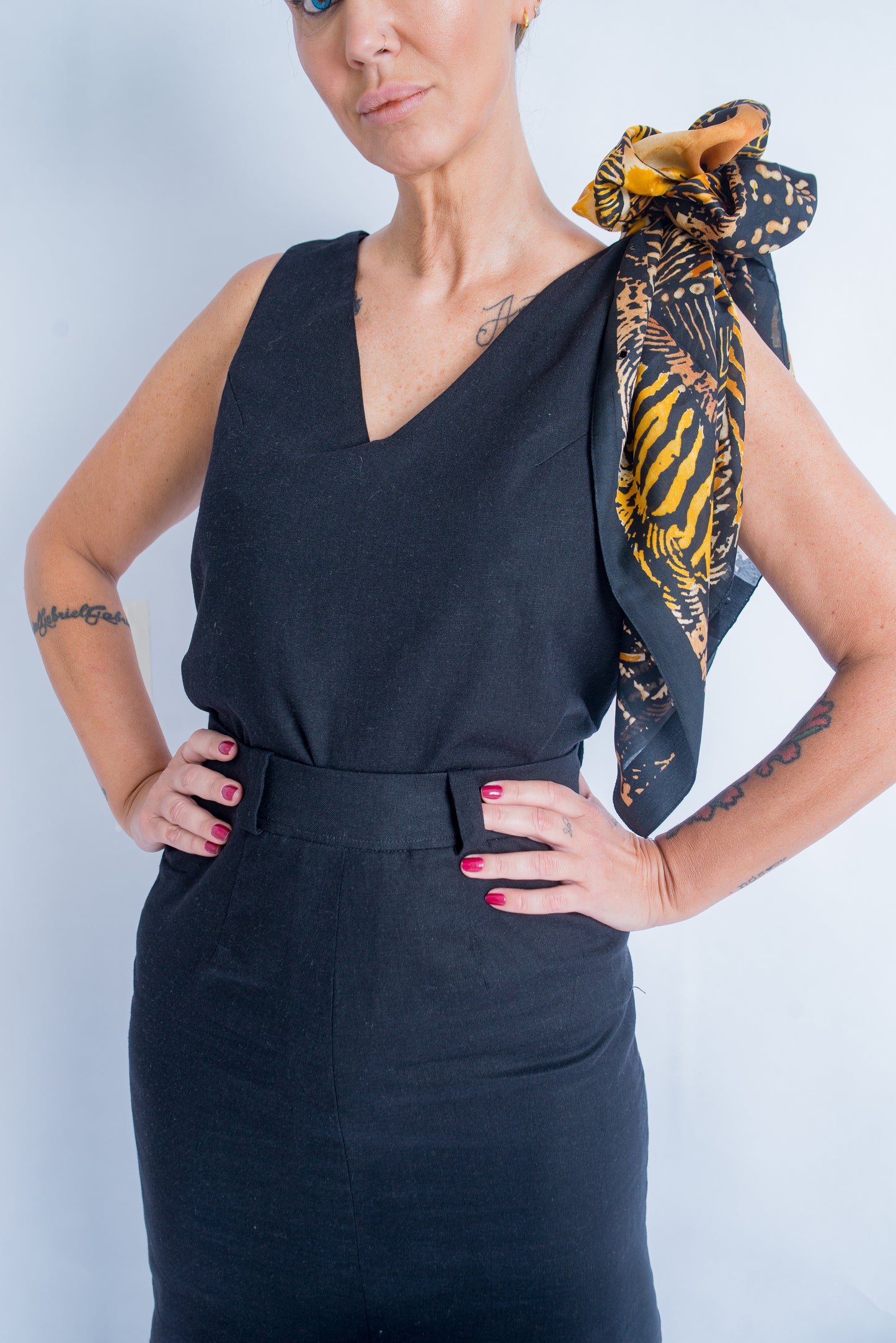 Regata Tradicional Cavada - Preto - Denise