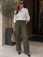 Calça Alfaiataria 100% linho italiano